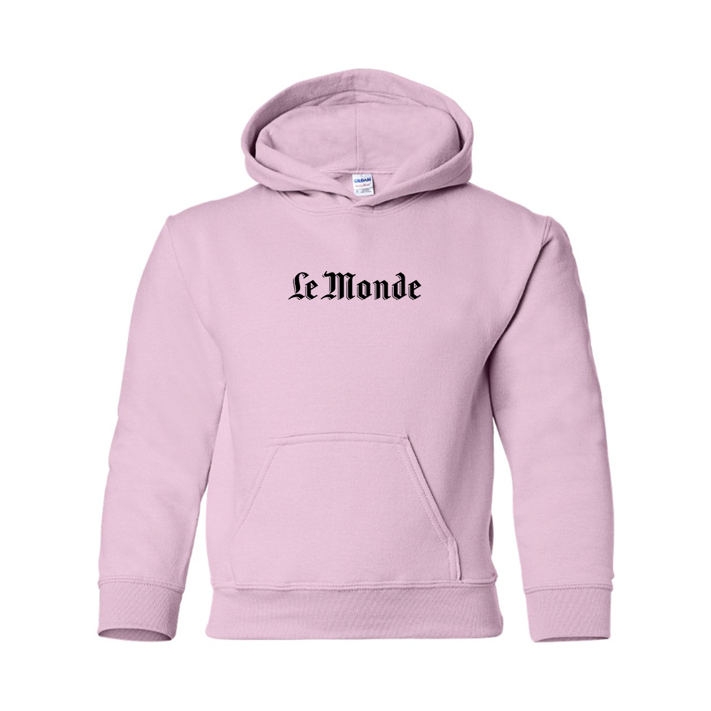 Youth Le Monde Logo Pullover Hoodie
