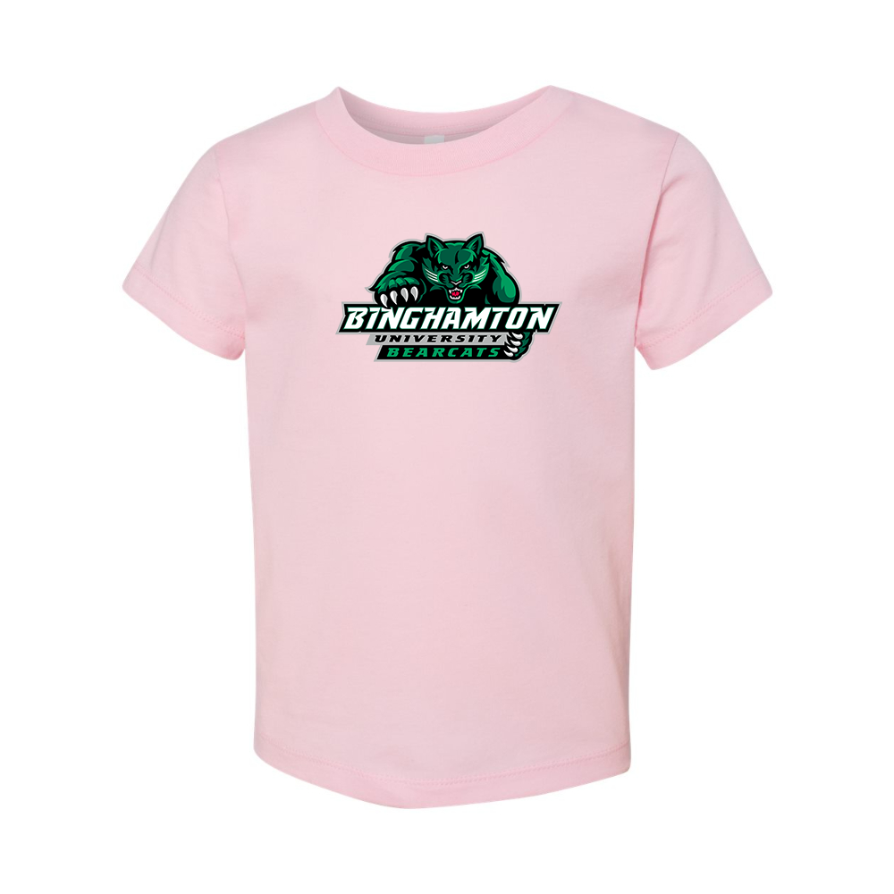Binghamton Bearcats BELLA  CANVAS Toddler Jersey Tee