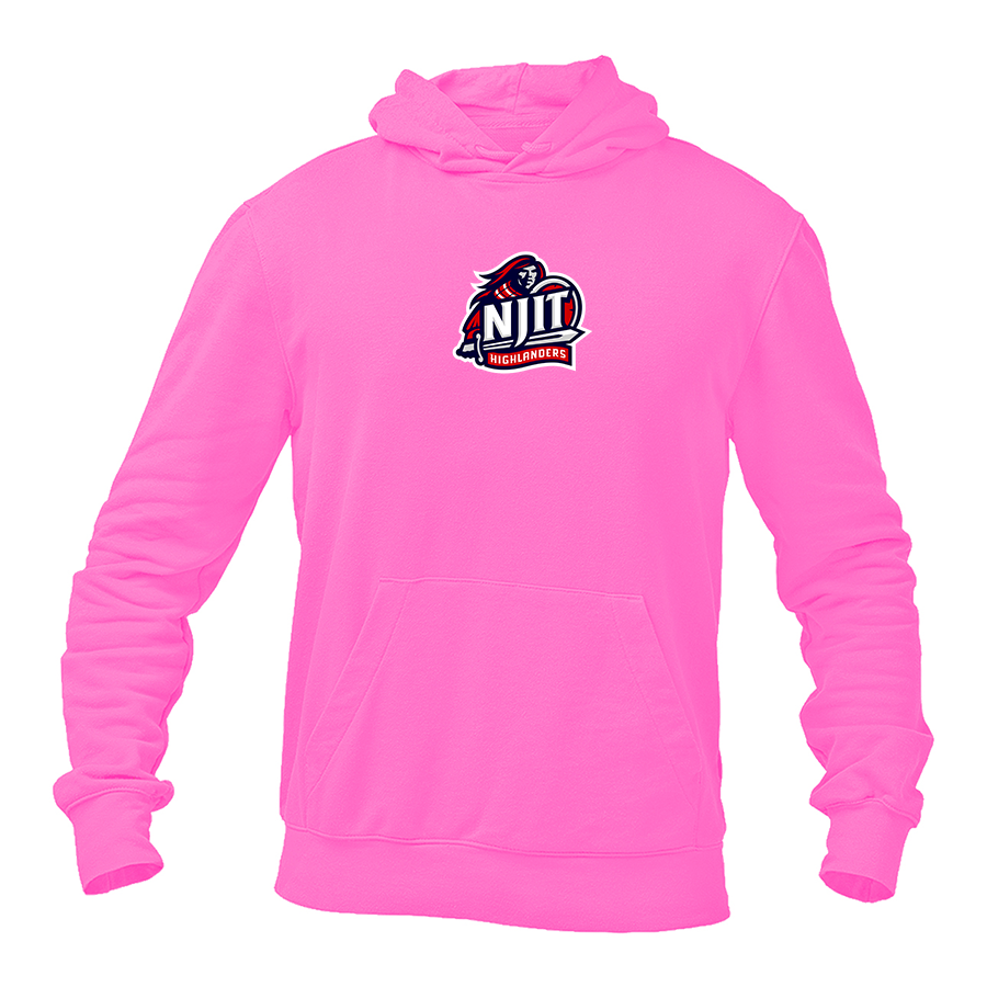 Men's NJIT Highlanders Logo Pullover Hoodie