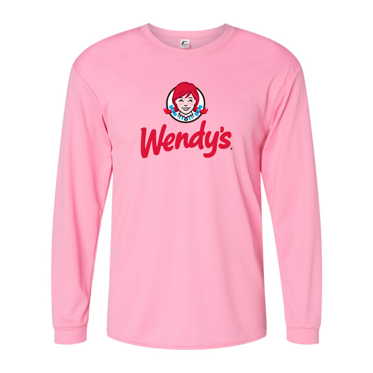 Men's  Wendy_s  Performance Long Sleeve T-Shirt