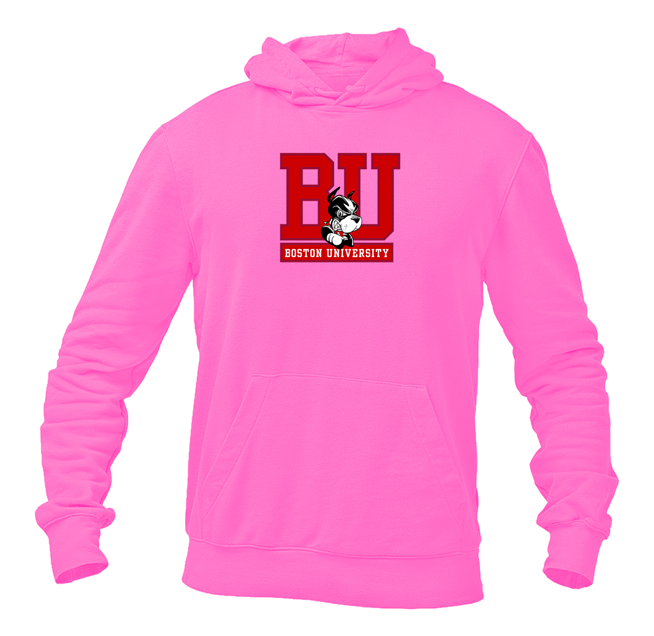 Men's Boston University Terriers Softstyle Midweight Hooded Sweatshirt