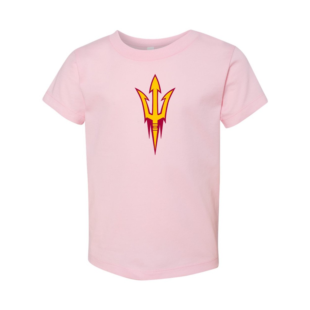 Arizona State Sun Devils BELLA  CANVAS Toddler Jersey Tee