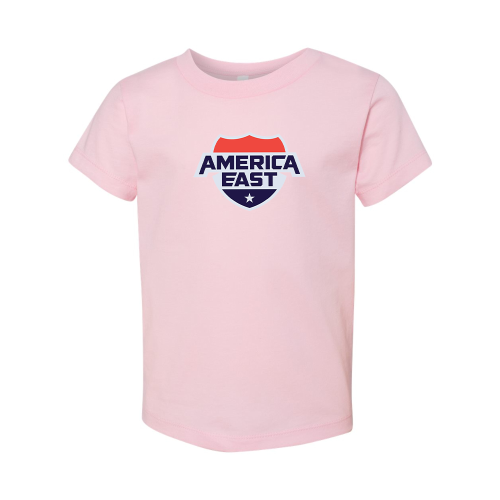 America East Conference BELLA  CANVAS Toddler Jersey Tee