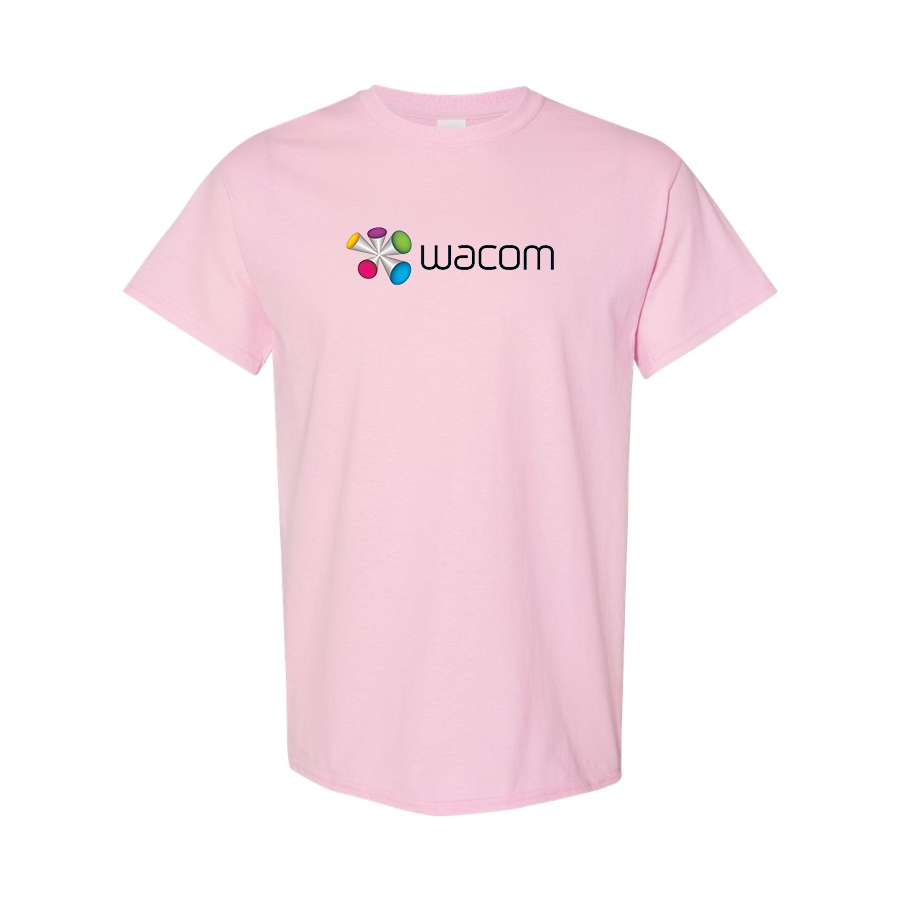 Men's Wacom  Logo Cotton T-Shirt