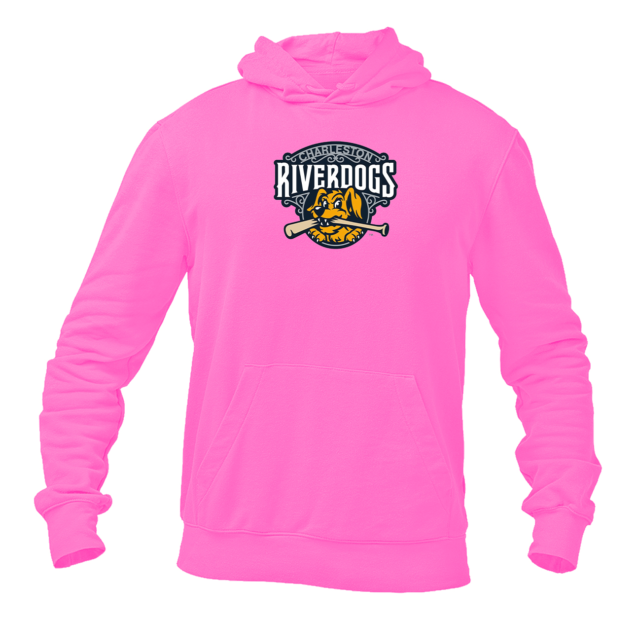 Men's Charleston RiverDogs Logo Pullover Hoodie
