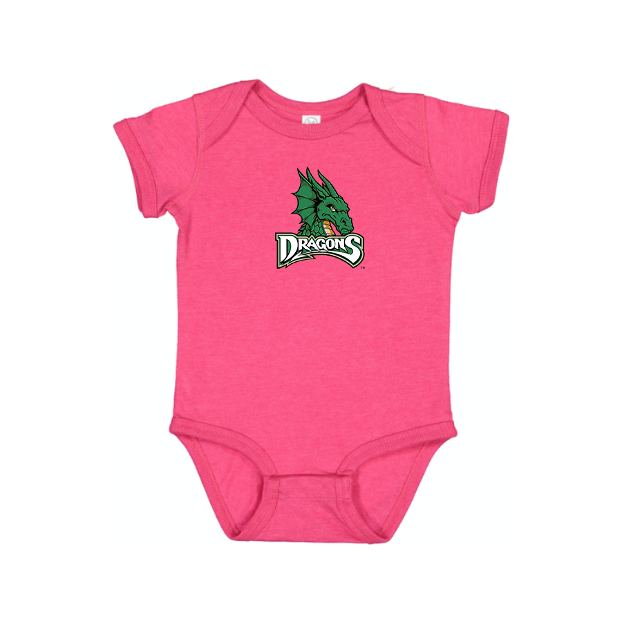 Dayton Dragons Logo Baby Onesie Romper