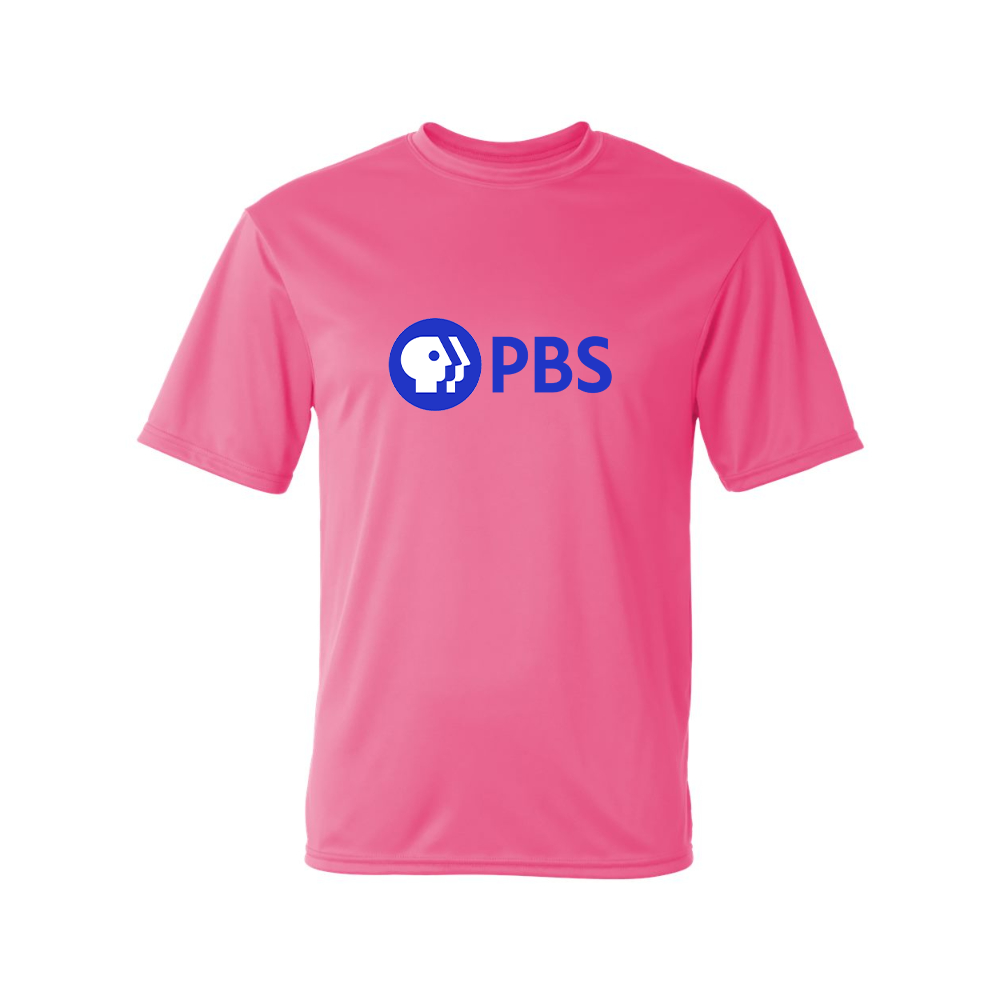 Men's  PBS Blue Performance T-Shirt