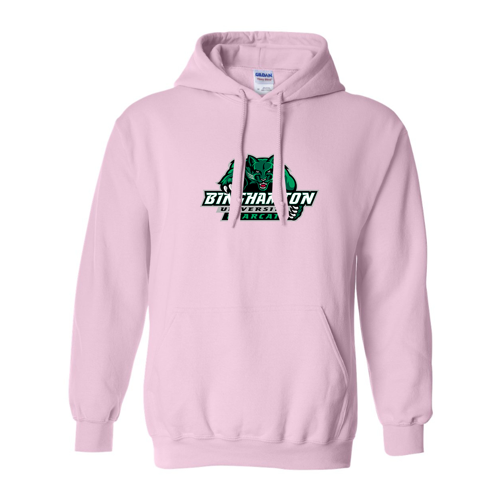 Men's Binghamton Bearcats  Gildan  Heavy Blend Hooded Sweatshirt