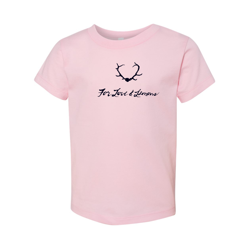 For Loves & Lemons BELLA  CANVAS Toddler Jersey Tee