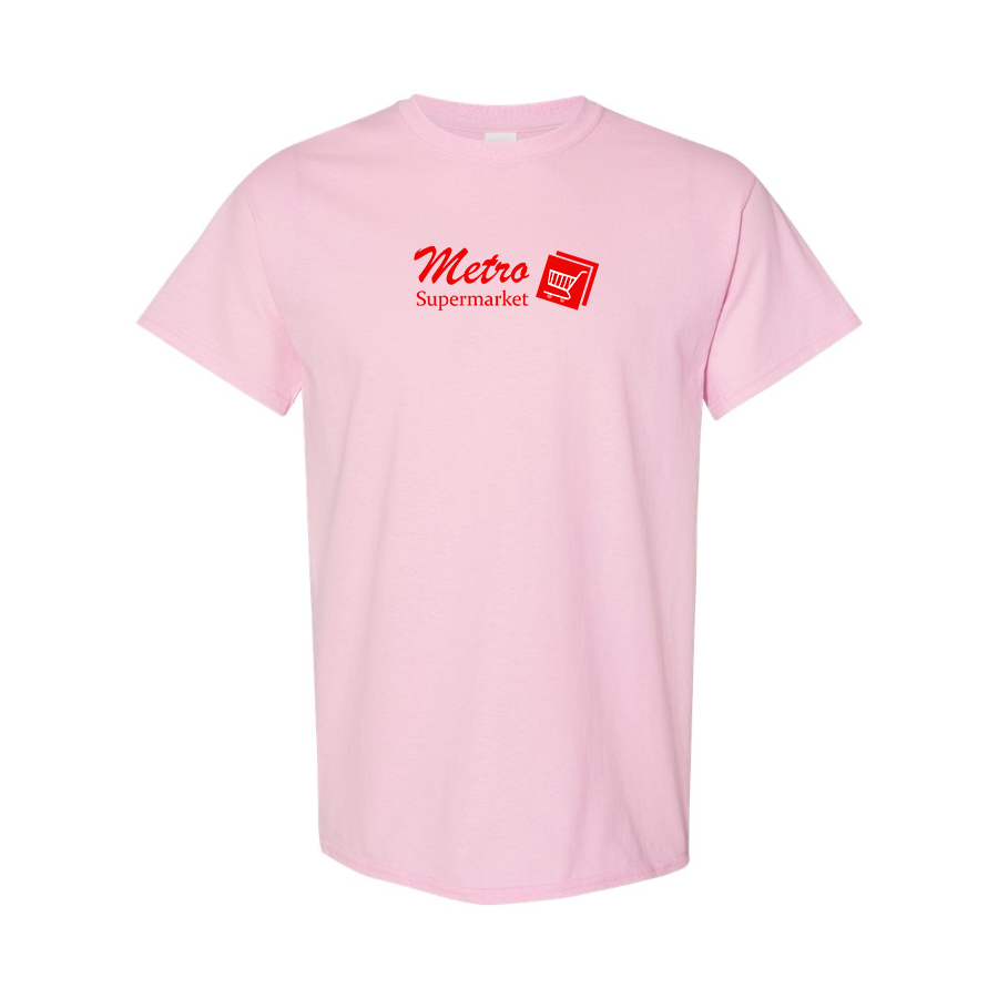 Men's Metro Supermarket Logo   Cotton T-Shirt