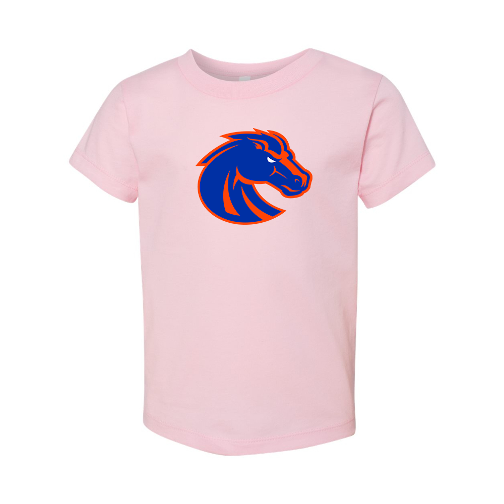 Boise State Broncos  BELLA  CANVAS Toddler Jersey Tee