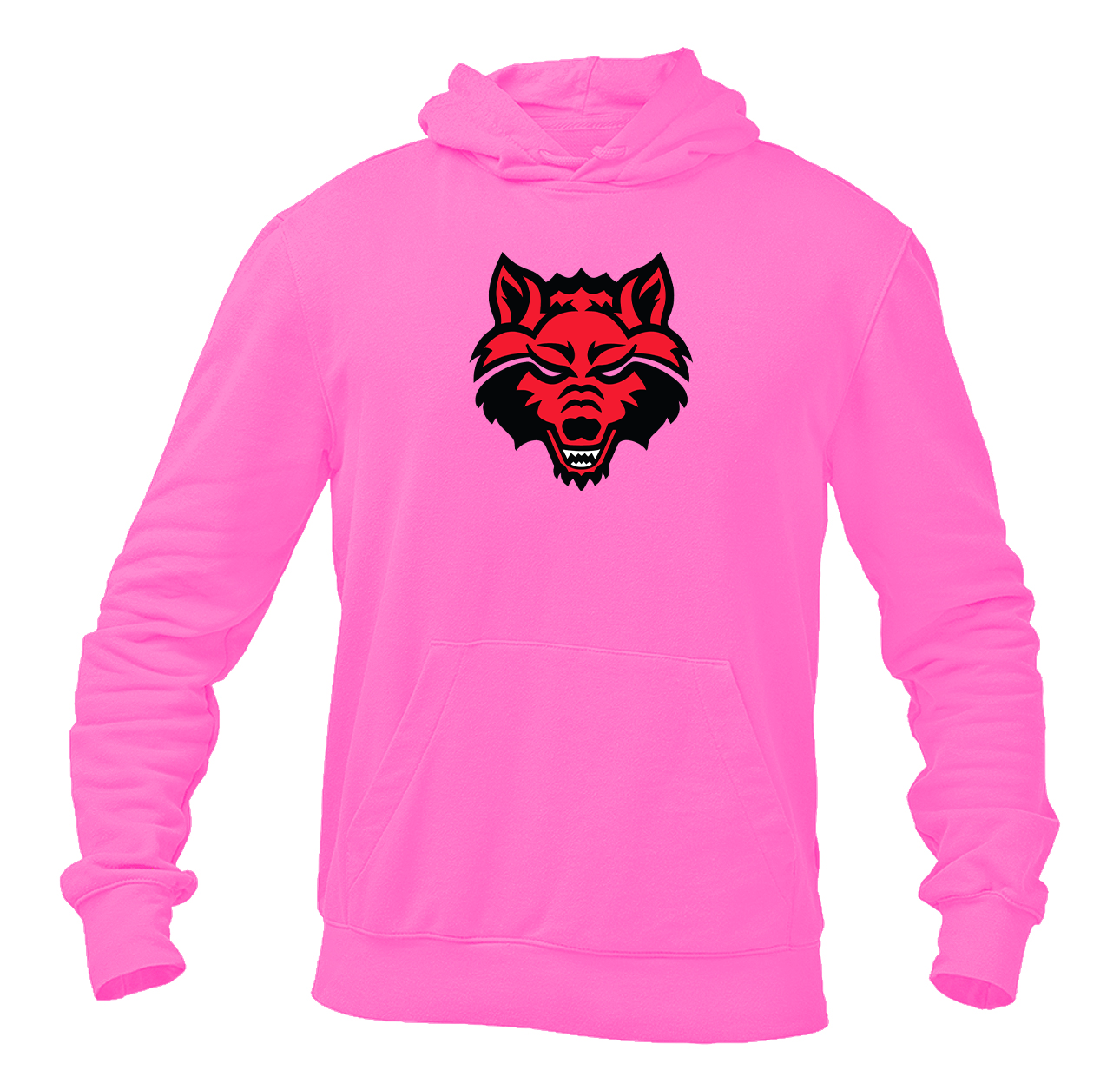 Men's Arkansas State Red Wolves Gildan  Heavy Blend Hooded Sweatshirt