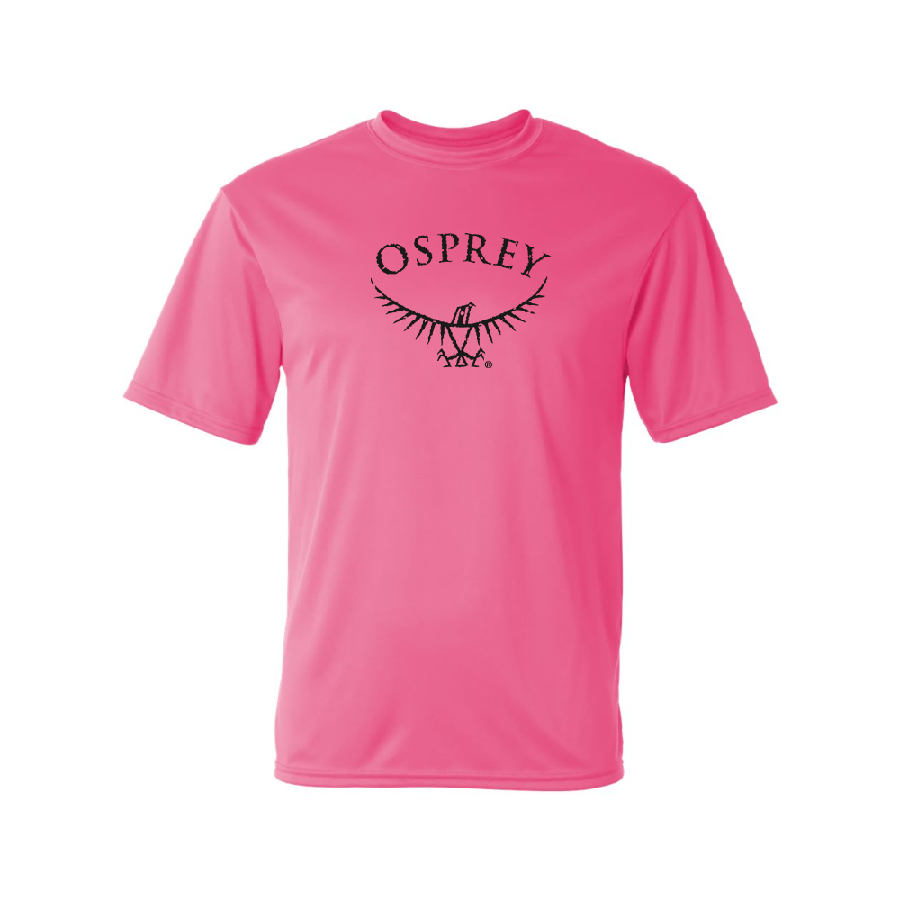 Men's Osprey Black  Performance T-Shirt