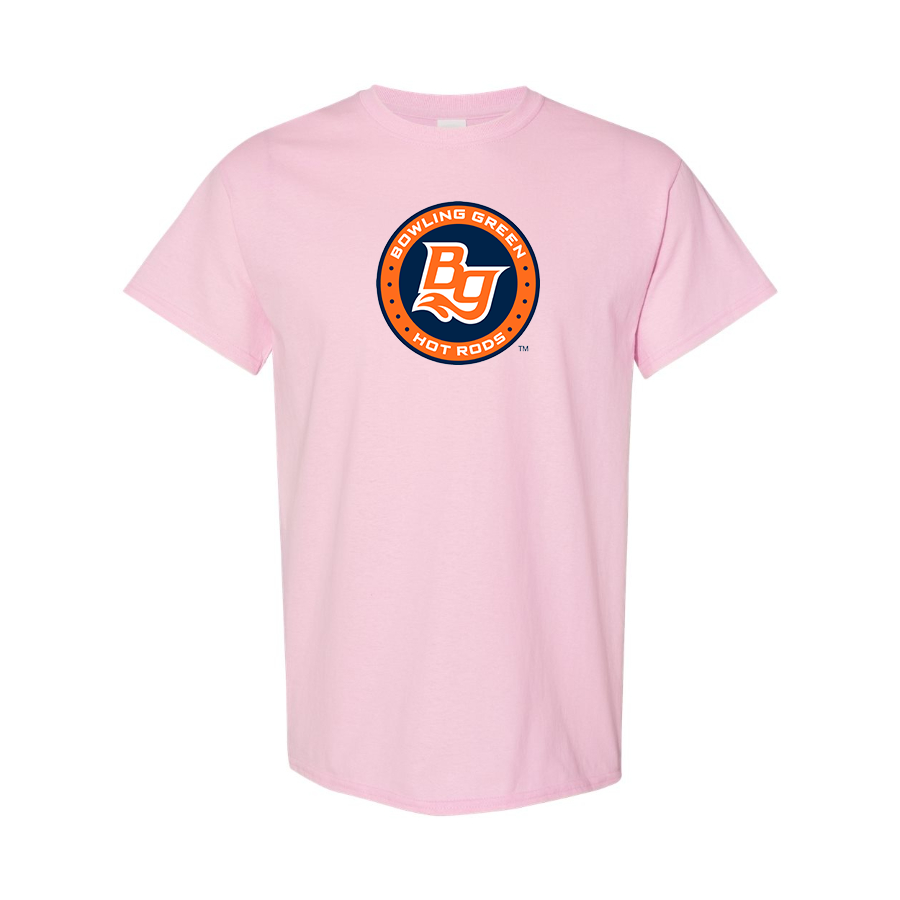 Men's Bowling Green Hot Rods Logo Cotton T-Shirt