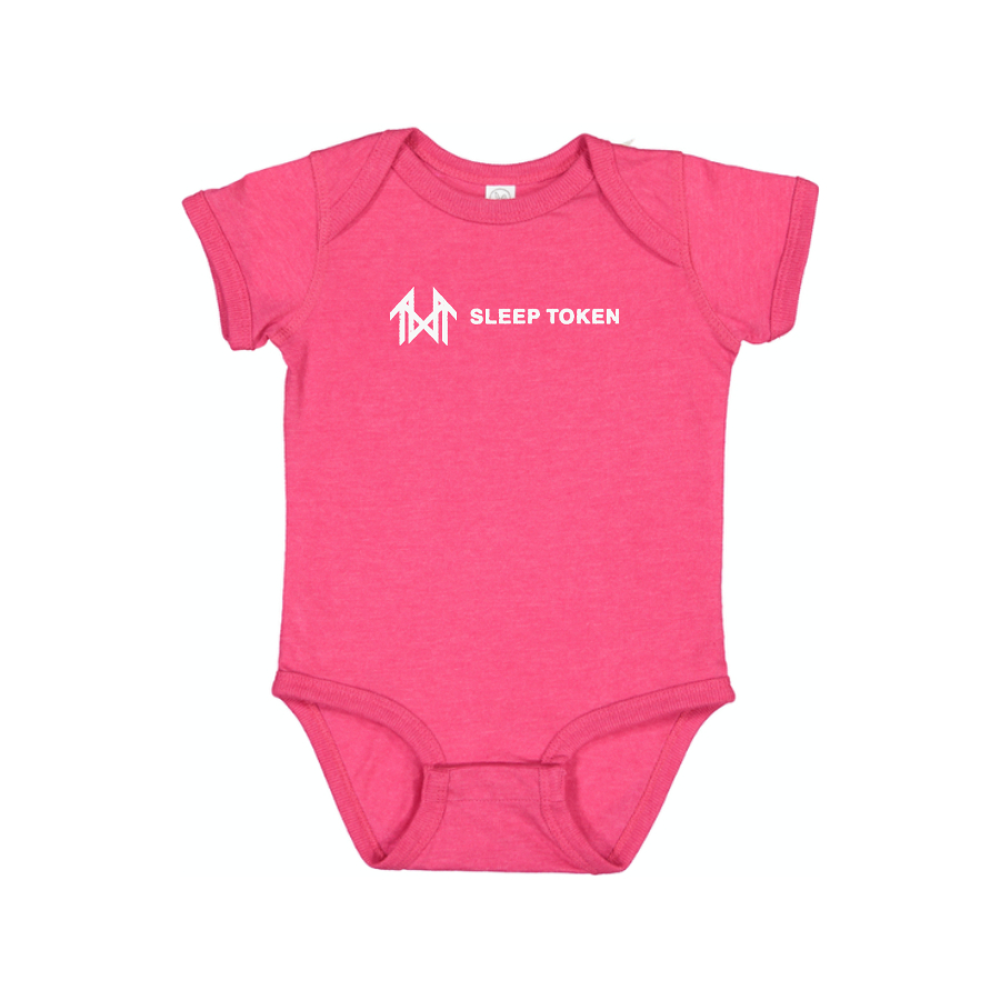 Sleep Token Logo  Baby Onesie Romper