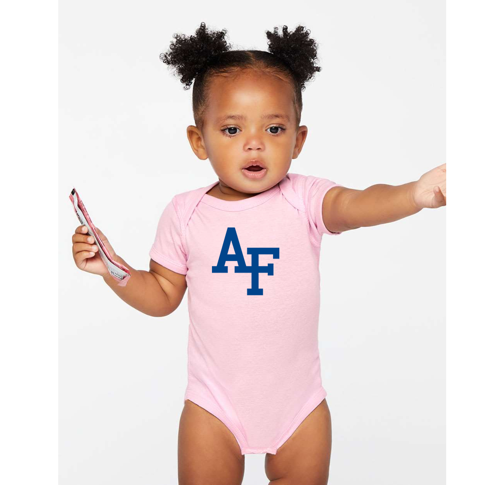 Air Force Falcons   Rabbit Skins Infant Baby Rib Bodysuit
