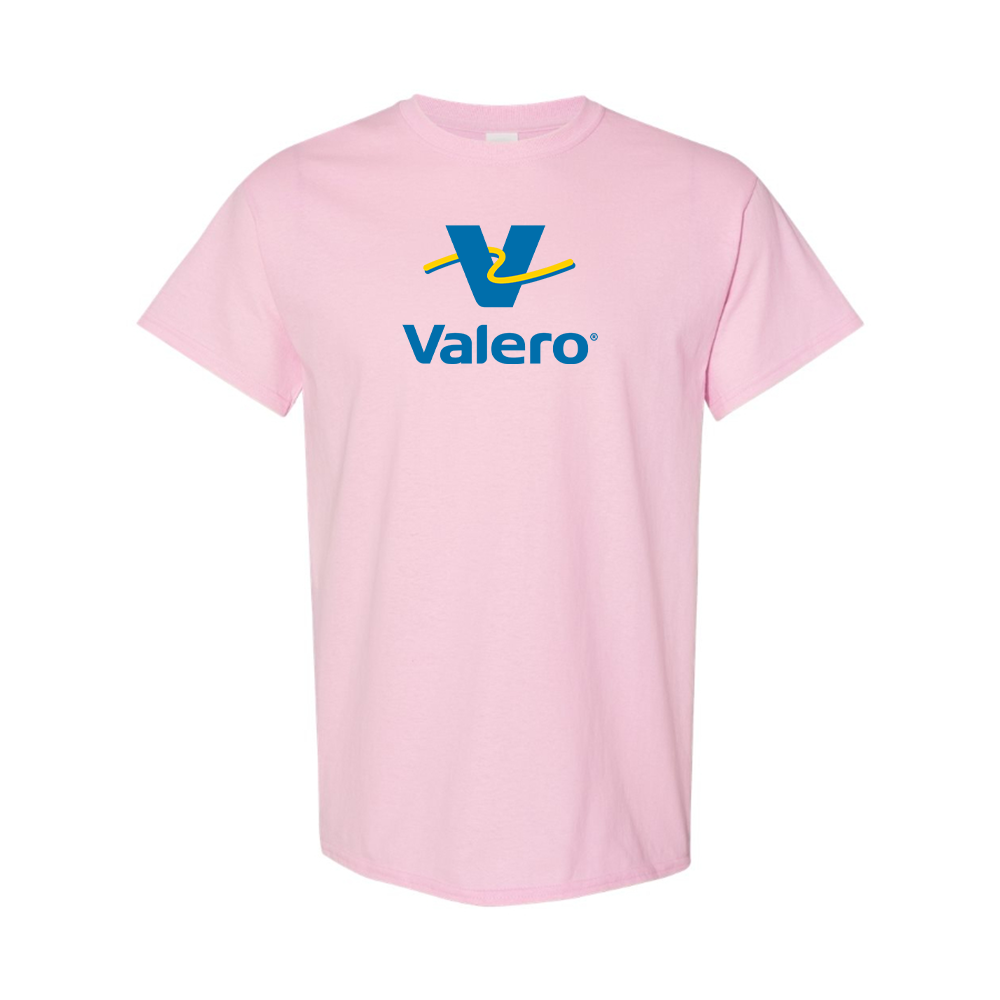 Men's Valero Gas Station Logo Cotton T-Shirt