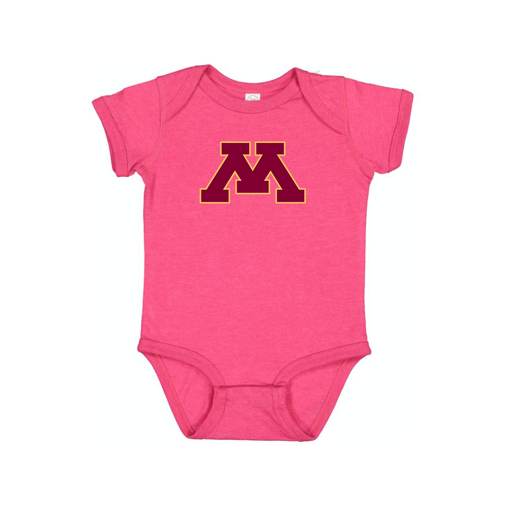 Minnesota Golden Gophers Logo Baby Onesie Romper