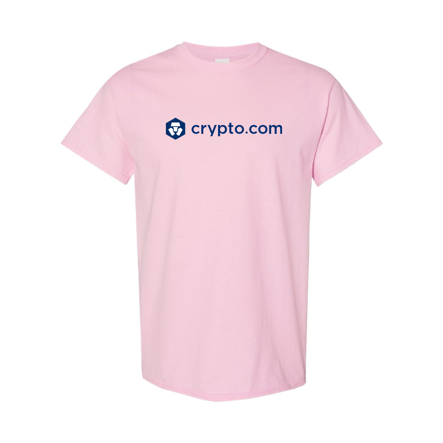 Men's Crypto.Com  Logo Cotton T-Shirt
