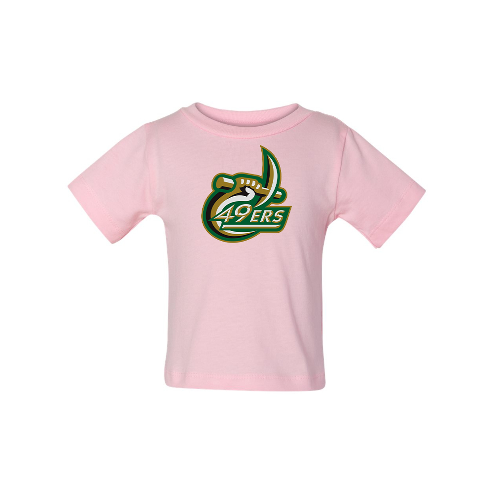 Charlotte 49ers BELLA CANVAS Infant Jersey Tee