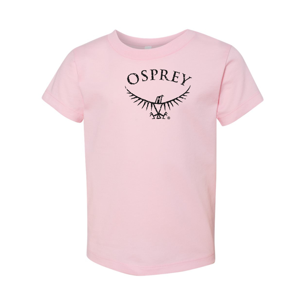 Osprey Black  BELLA  CANVAS Toddler Jersey Tee
