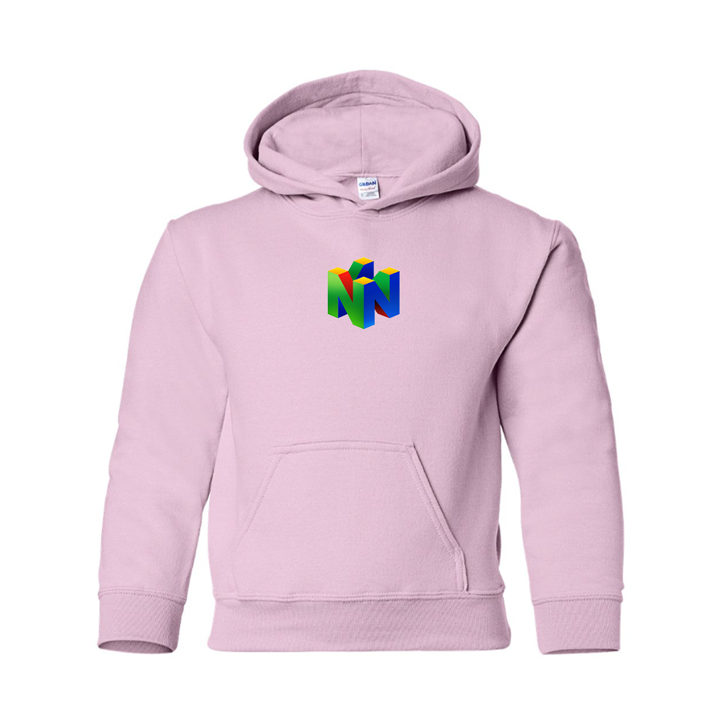 Youth    Nintendo N64    Logo  Pullover Hoodie