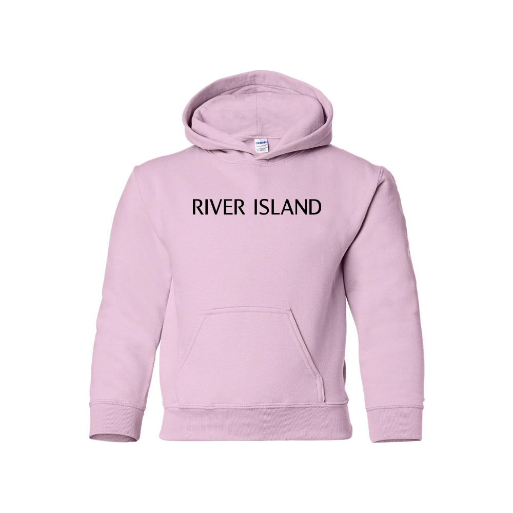 Youth  River Island  Logo  Pullover Hoodie