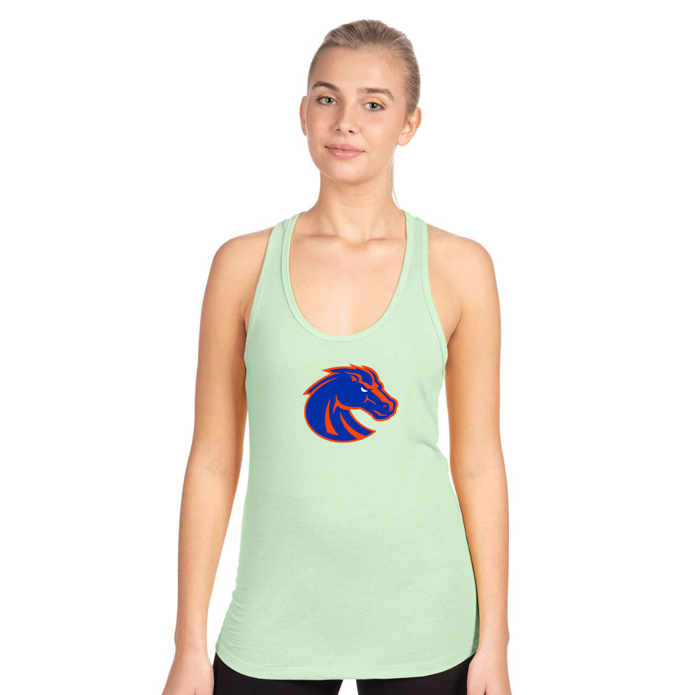 Women's Boise State Broncos  Next Level Ideal Racerback Tank