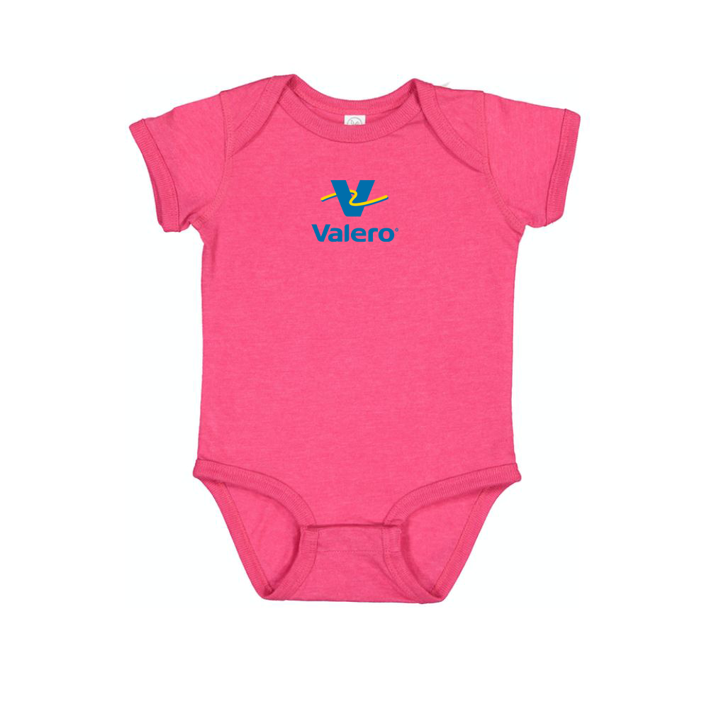 Valero Gas Station Logo Baby Onesie Romper