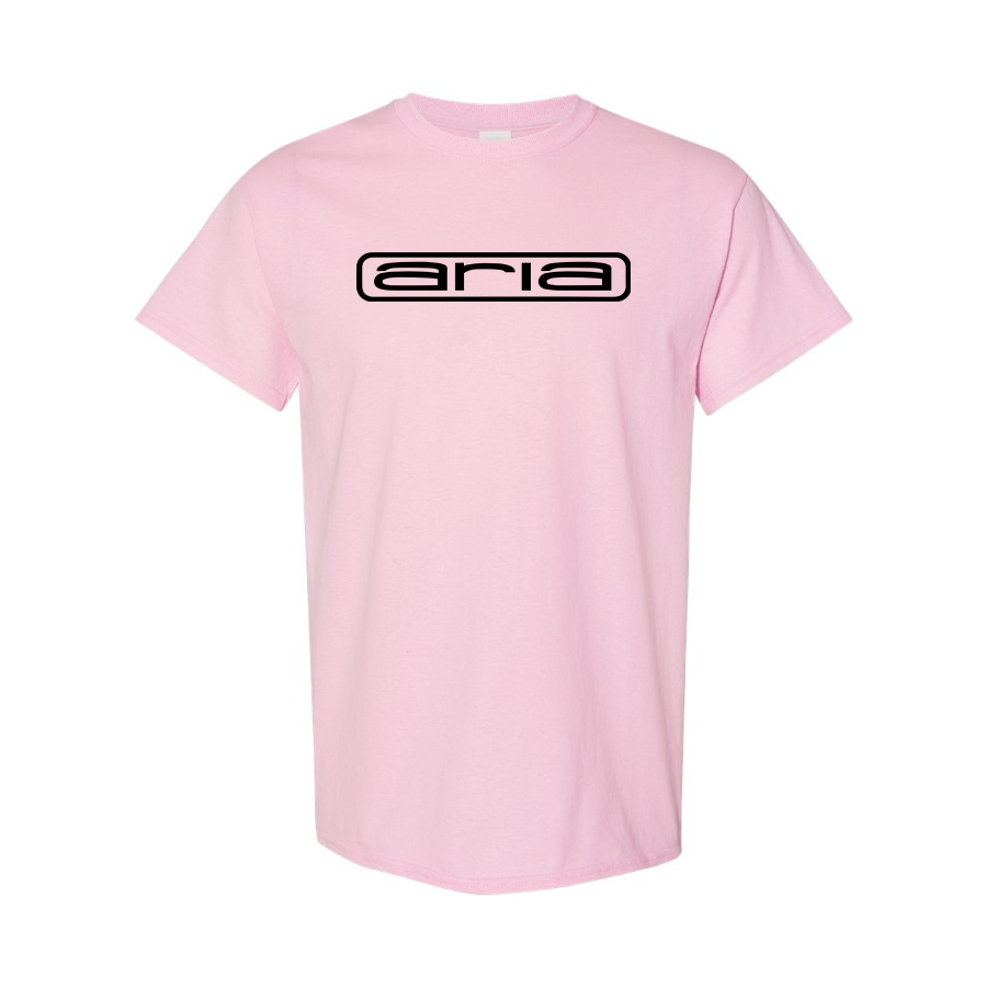 Men's Aria   Logo Cotton T-Shirt