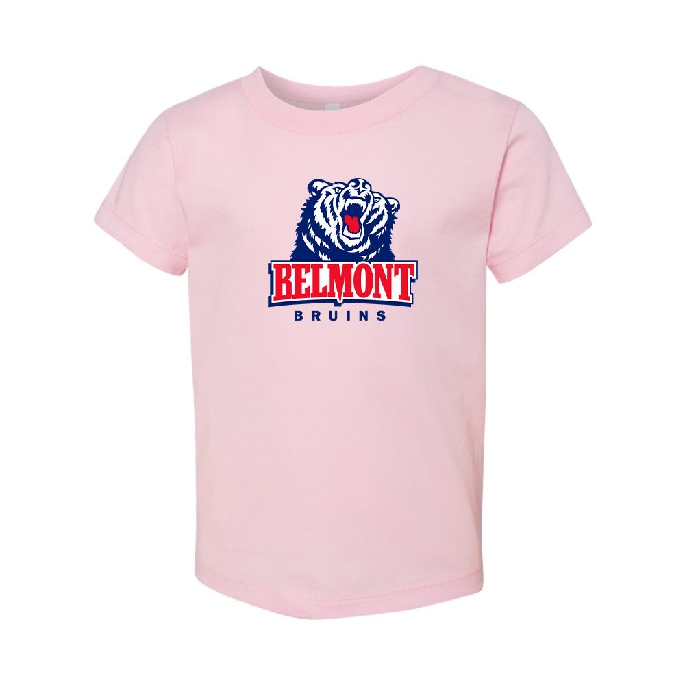 Belmont Bruins  BELLA  CANVAS Toddler Jersey Tee