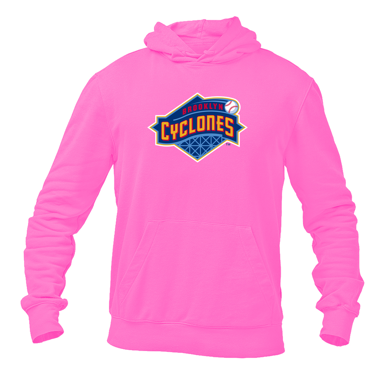 Men's Brooklyn Cyclones Logo Pullover Hoodie