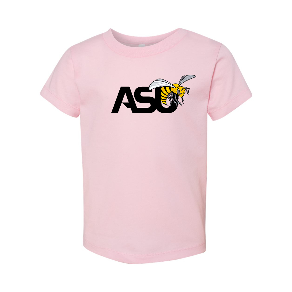 Alabama State Hornets  BELLA  CANVAS Toddler Jersey Tee
