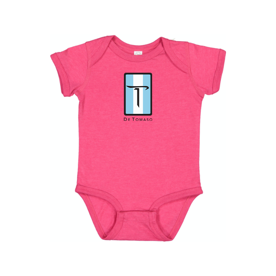 De Tomaso Logo Baby Onesie Romper