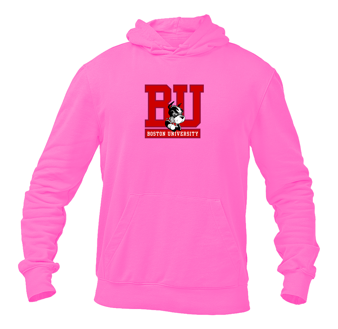 Men's Boston University Terriers Softstyle Midweight Hooded Sweatshirt