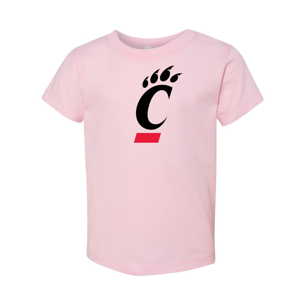 Cincinnati Bearcats BELLA  CANVAS Toddler Jersey Tee