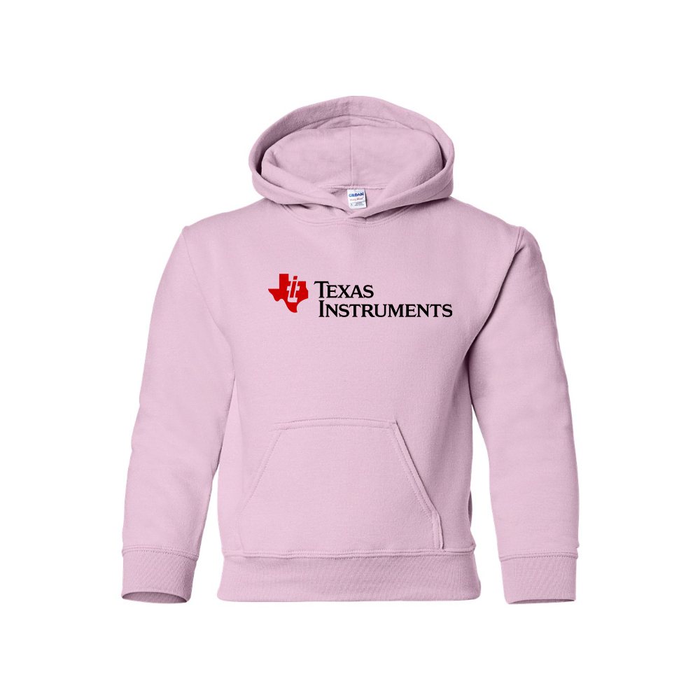 Youth  Texas Instruments Logo  Pullover Hoodie