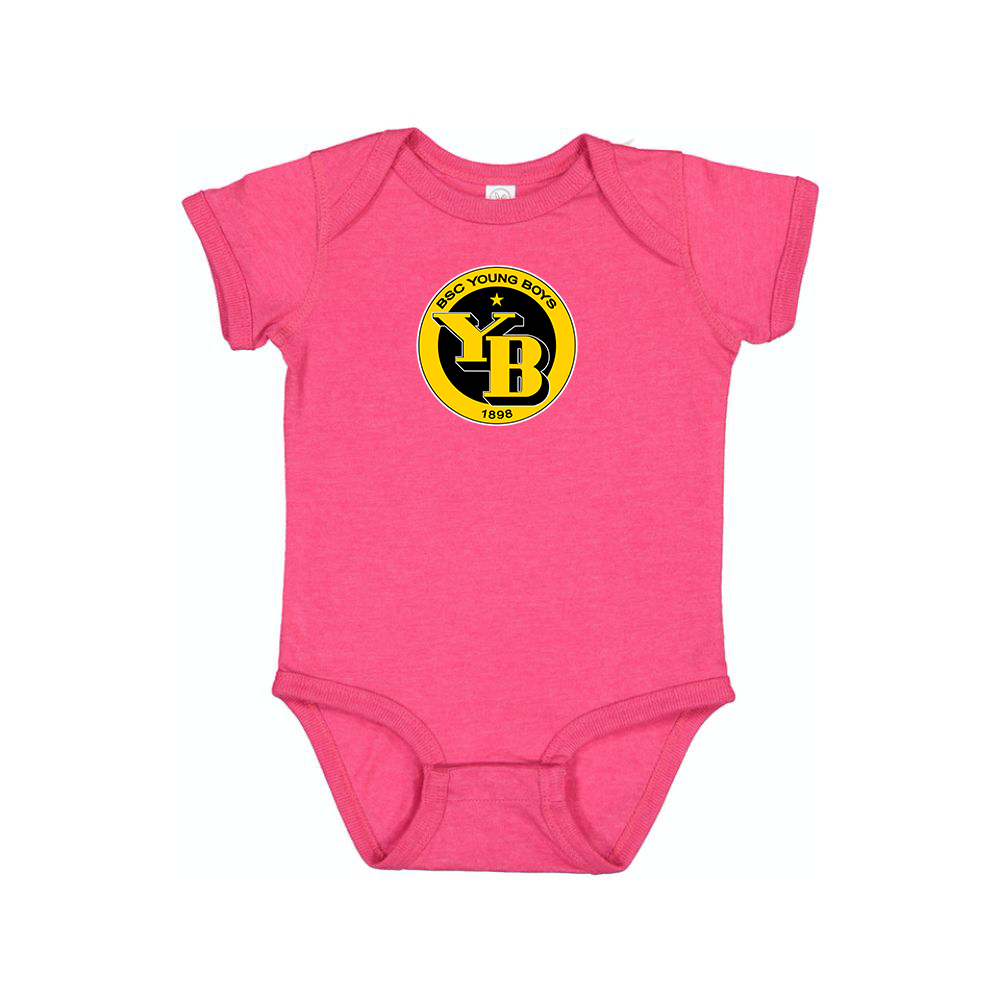 Young Boys Soccer Baby Onesie Romper
