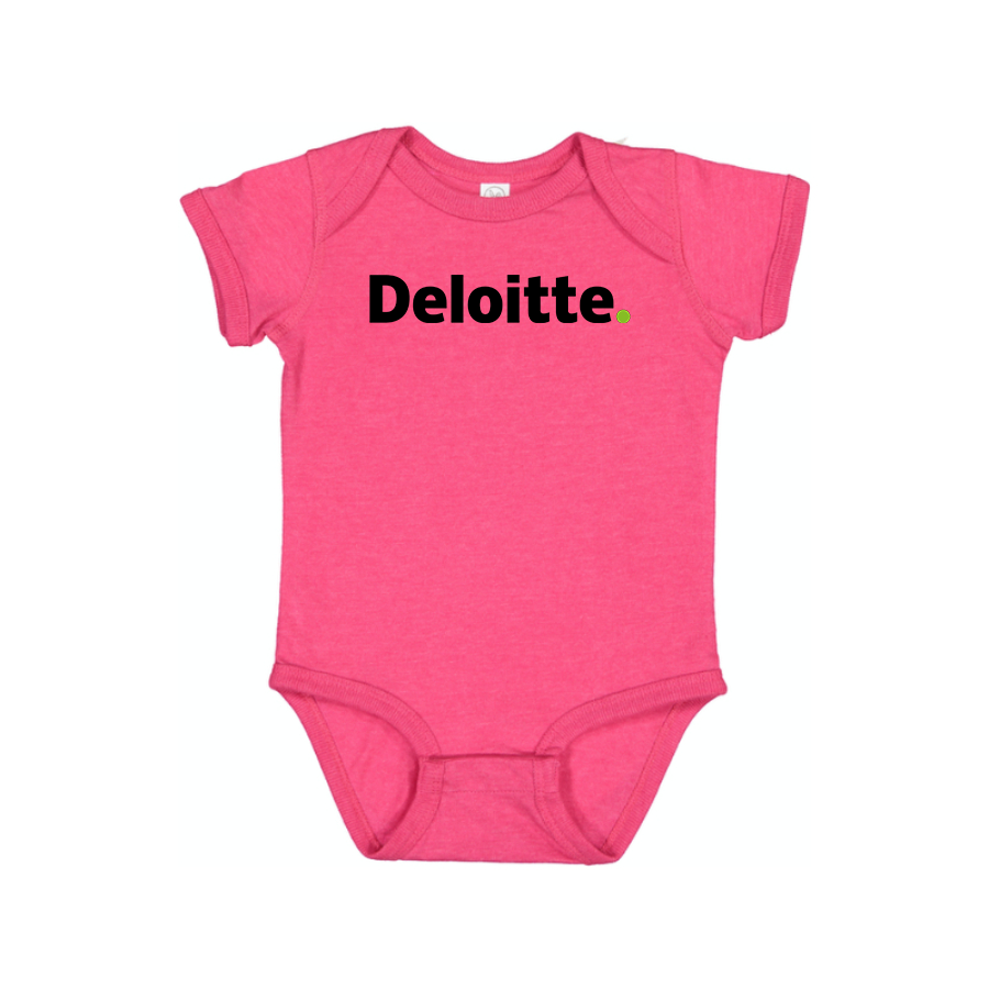 Deloitte Logo Baby Onesie Romper