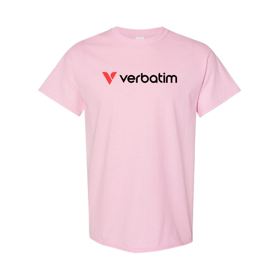 Men's  Verbatim Logo Cotton T-Shirt