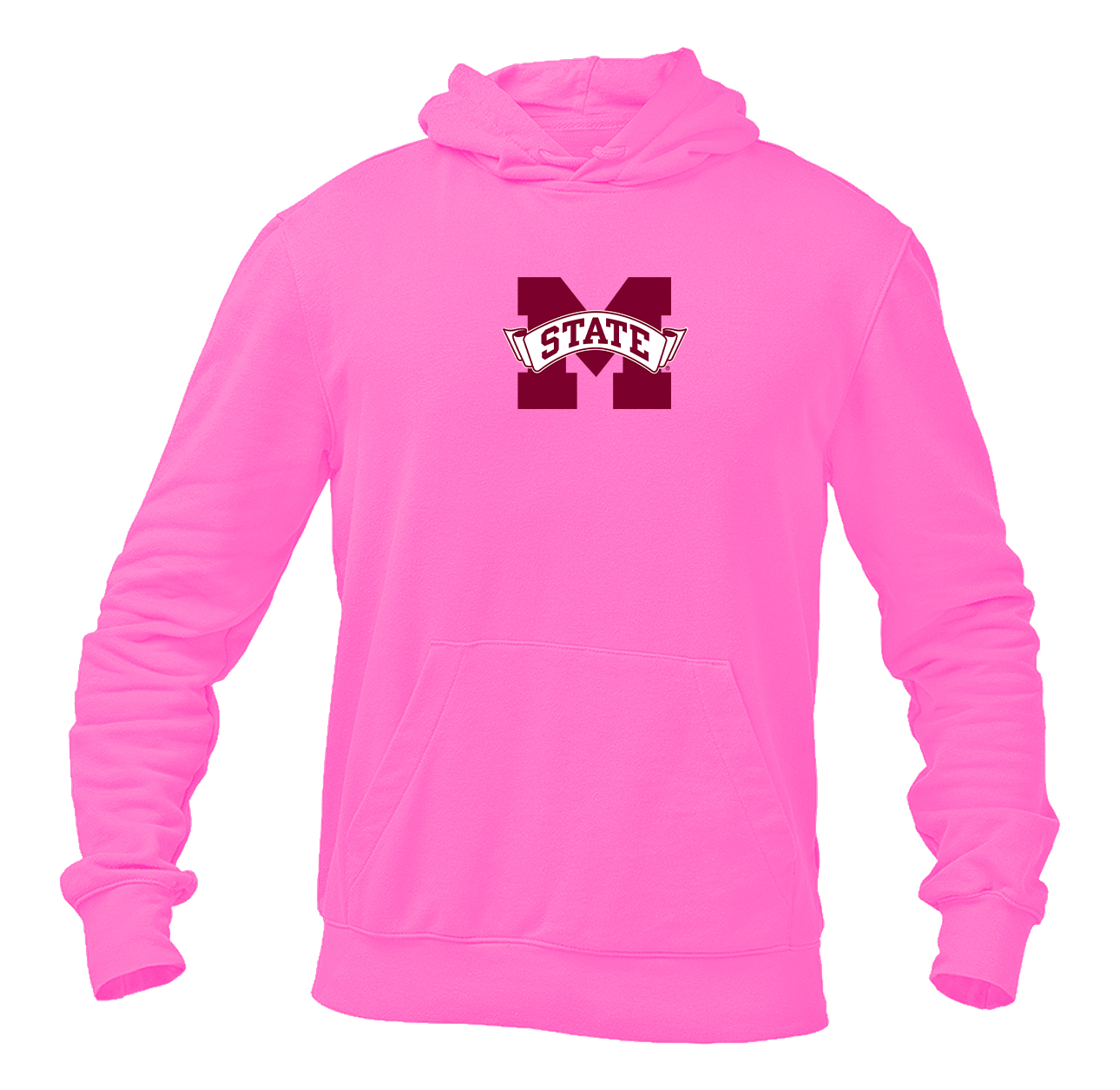 Men's  Mississippi State Bulldogs Logo Pullover Hoodie