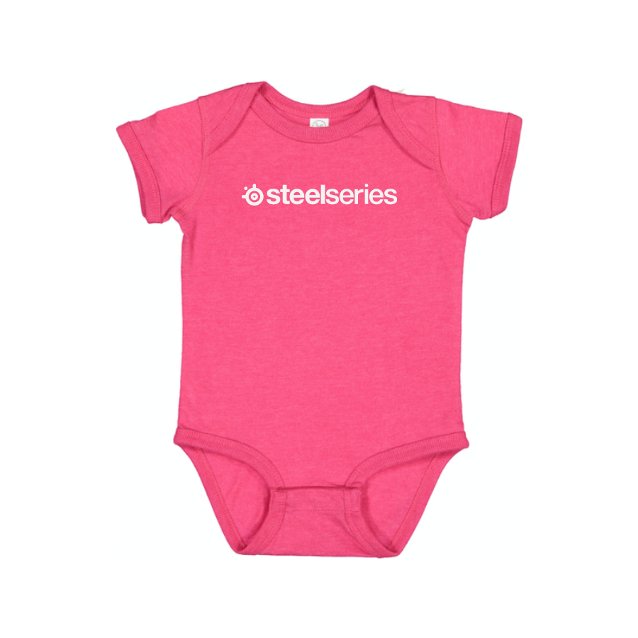 Steelseries Logo Baby Onesie Romper