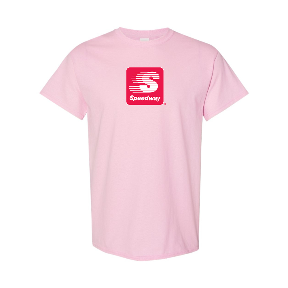 Men's Speedway Gas Station Logo Cotton T-Shirt