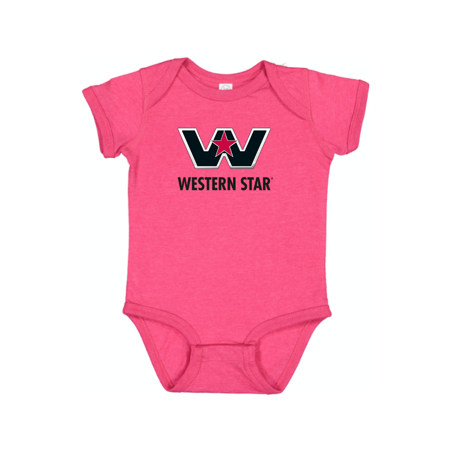 Western Star Logo Baby Onesie Romper