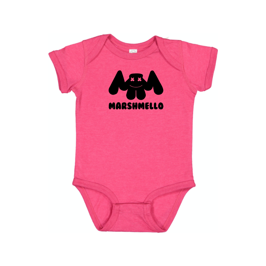 Marshmello  Logo Baby Onesie Romper