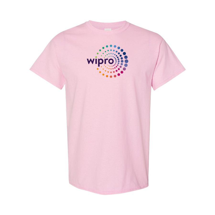 Men's Wipro Logo Cotton T-Shirt