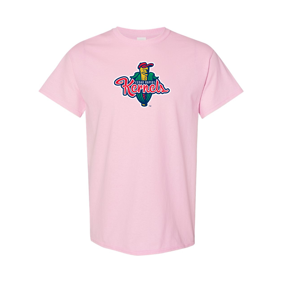 Men's Cedar Rapids Kernels Logo Cotton T-Shirt
