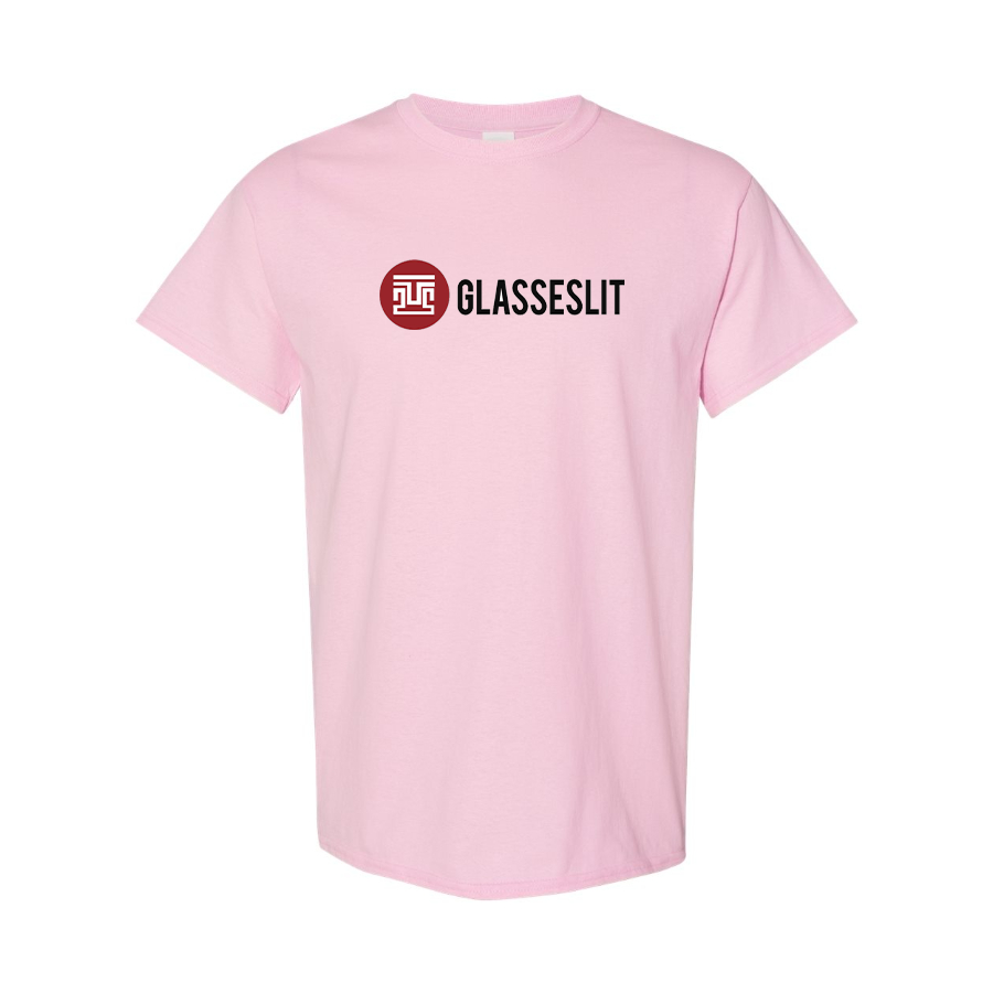 Men's Glasseslit Logo Cotton T-Shirt