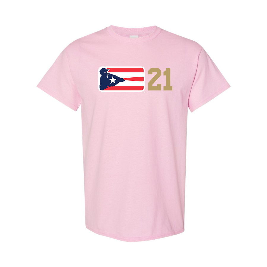 Men's  Liga de Beisbol Profesional Roberto Clemente Logo Cotton T-Shirt