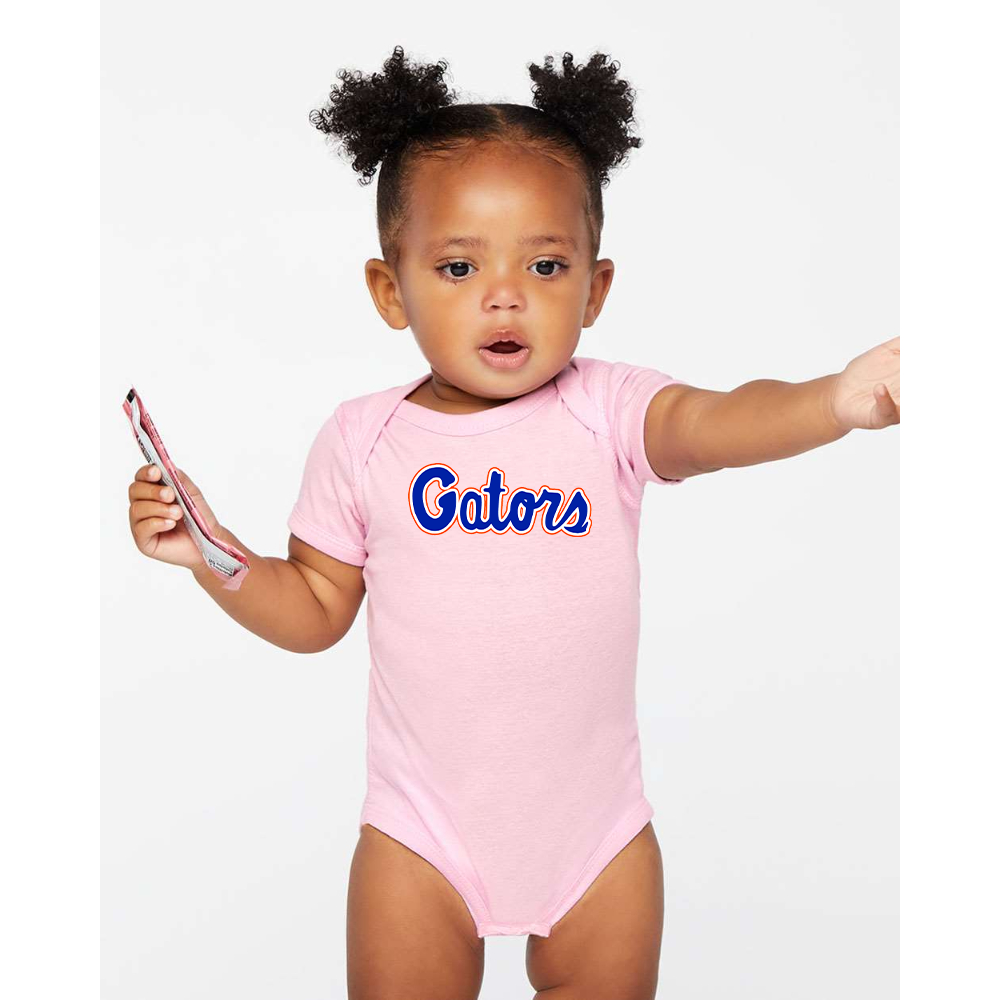 Florida Gators Script Rabbit Skins Infant Baby Rib Bodysuit